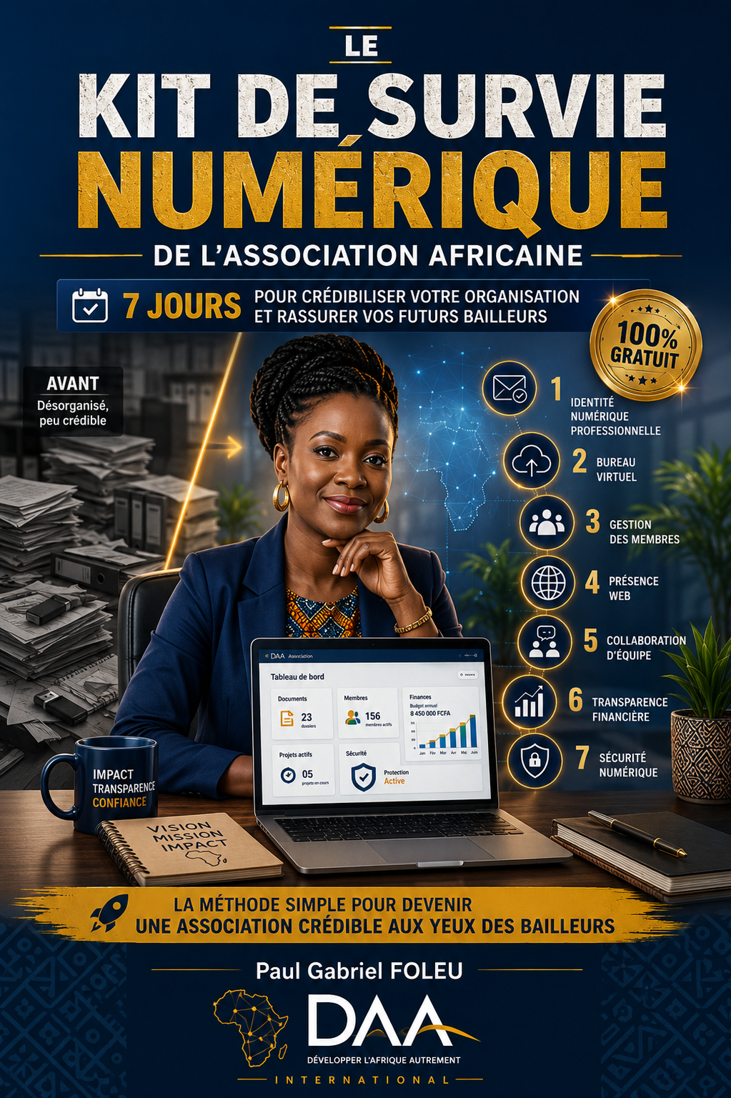Couverture du Kit de survie numérique pour les associations