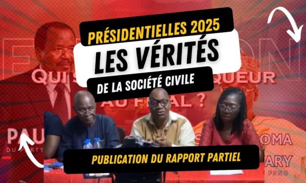 Élections 2025 au Cameroun : le rapport préliminaire de la société civile